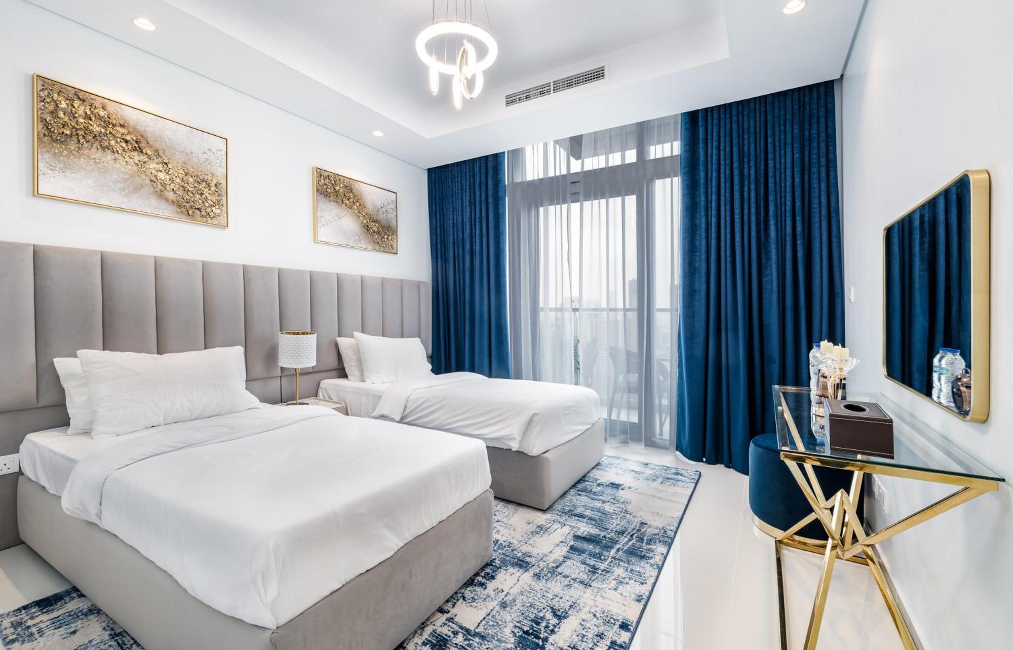 Aliving Luxe 2Br With Burj Khalifa View Infinity Pool Midtown-4704 Dubai Exterior foto
