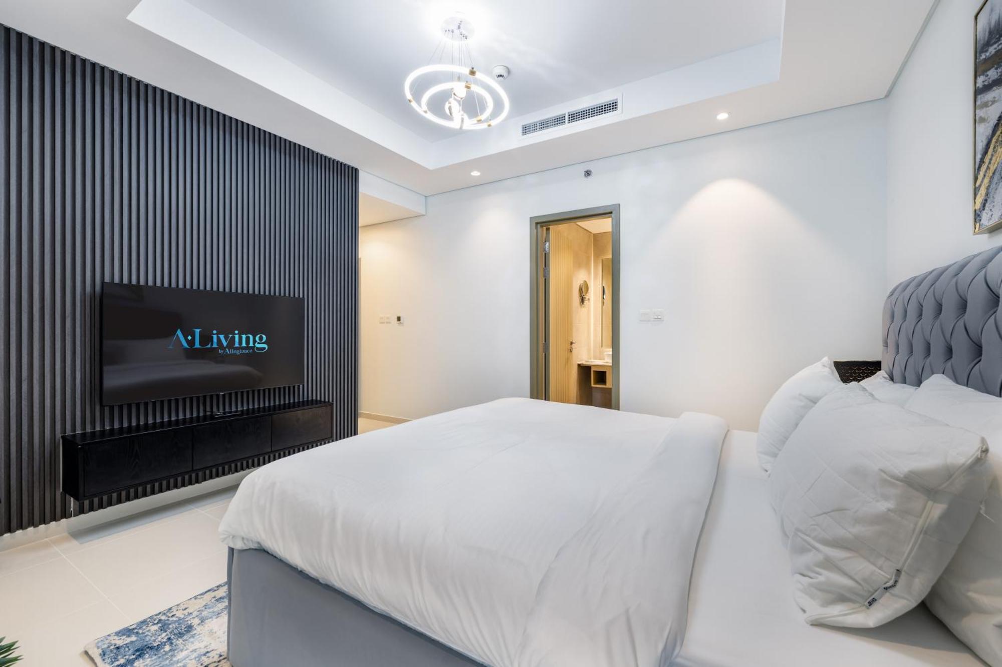 Aliving Luxe 2Br With Burj Khalifa View Infinity Pool Midtown-4704 Dubai Exterior foto